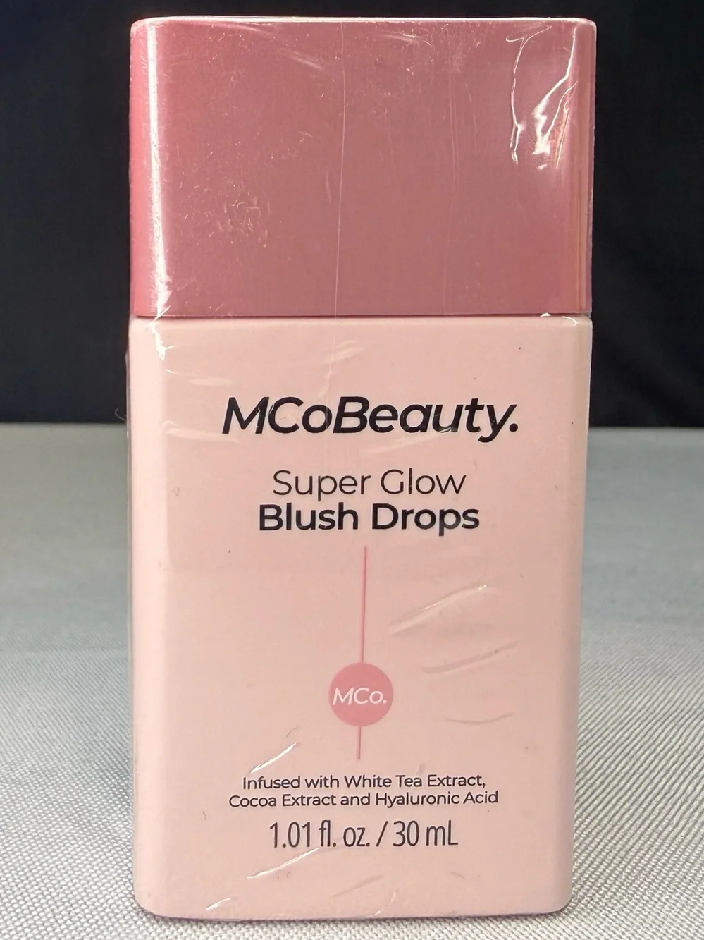 McoBeauty Super Glow Blush Drops in Blush Pink - 1.01 Oz NIP/NWT